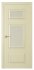 Межкомнатная дверь Mадрид 4 (ст.белое матовое) Эмаль шампань